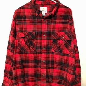 Mens Field and Stream Flannel Button Down